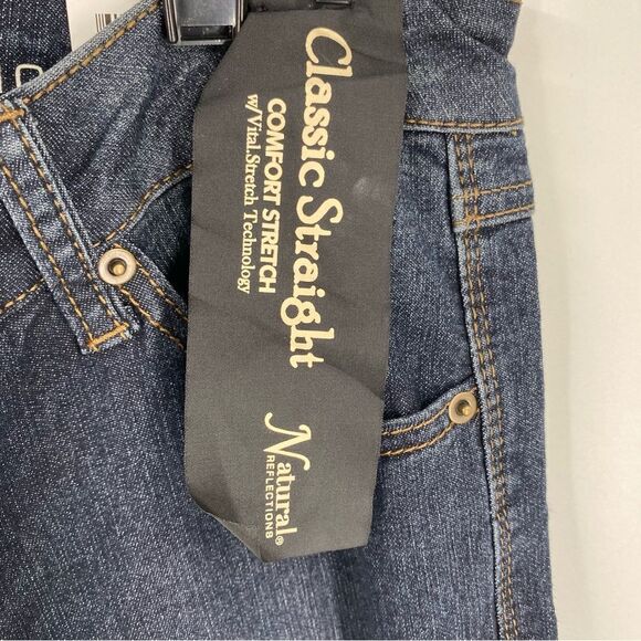 Natural Reflections Women’s Classic Straight Jeans size 8 - Picture 3 of 4